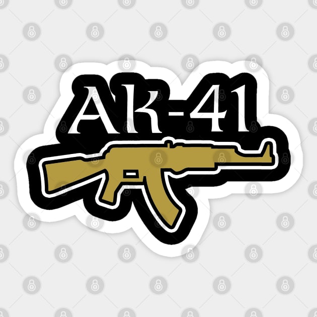 AK41, Alvin Kamara themed Sticker by FanSwagUnltd